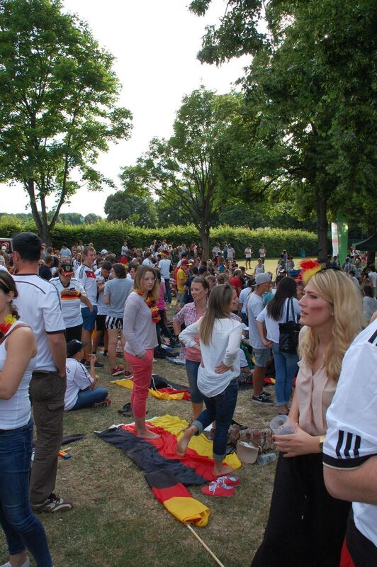 Fußball WM 2014 Deutschland - Portugal Metzingen