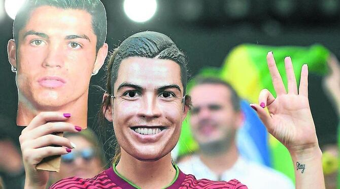 Cristiano Ronaldo nur noch ein Pappkamerad? FOTO: WITTERS