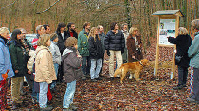 Der Amphibien-Rundweg wurde jetzt eröffnet. FOTO: ANSTÄDT