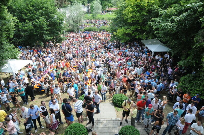 Stocherkahnrennen Tübingen 2014