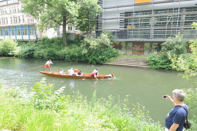 Stocherkahnrennen Tübingen 2014