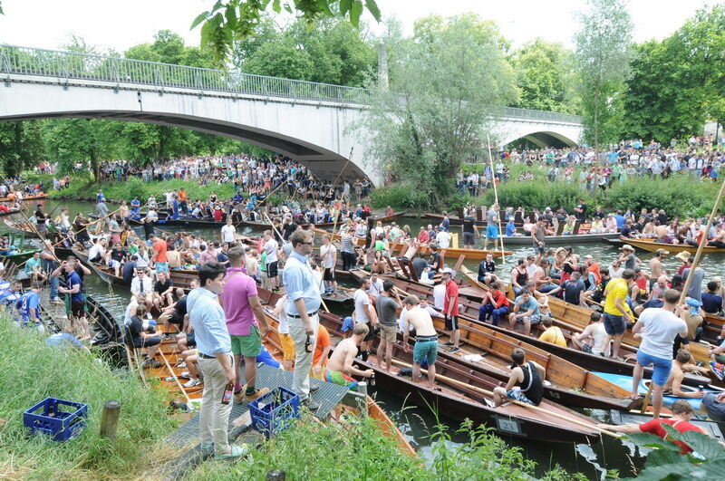 Stocherkahnrennen Tübingen 2014