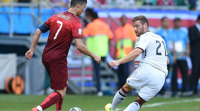 Shkodran Mustafi (rechts) FOTO: WITTERS