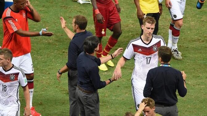 Die deutsche Nationalmannschaft hat schaffte gegen Ghana eon 2:2.Foto: Marcus Brandt