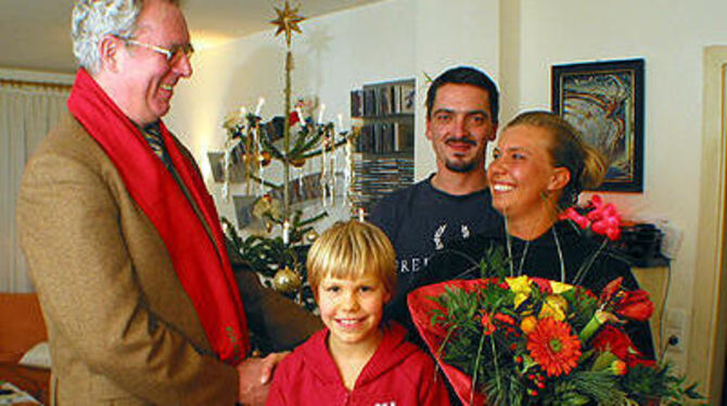 Frisch gebrühten Kaffee auf Knopfdruck für die Gäste an Weihnachten: &raquo;Eine tolle Sache&laquo;, bedankten sich Heike Baum u