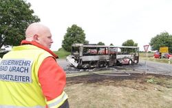 Feuer im Schulbus