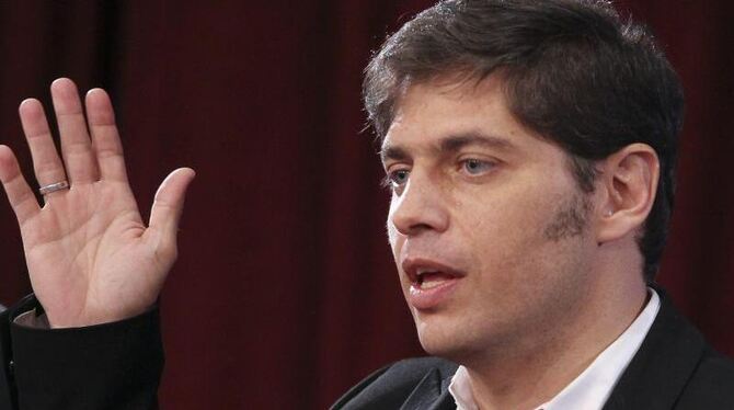 Argentiniens Wirtschaftsminister Axel Kicillof. Foto: David Fernandez