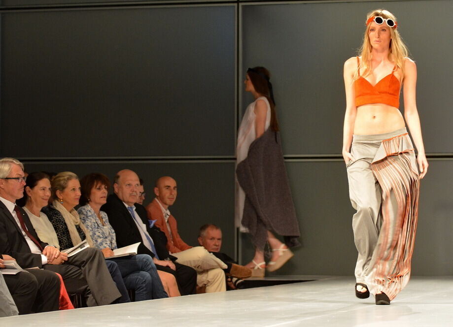 Hochschule Reutlingen Fakultät Textil und Design Modenschau Juni 2014