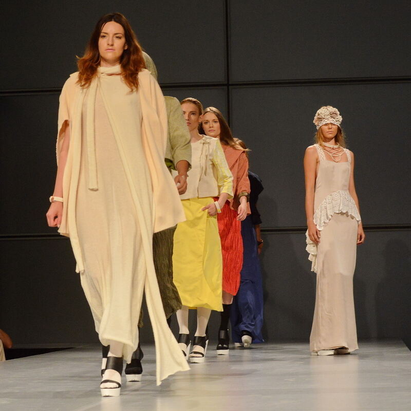 Hochschule Reutlingen Fakultät Textil und Design Modenschau Juni 2014