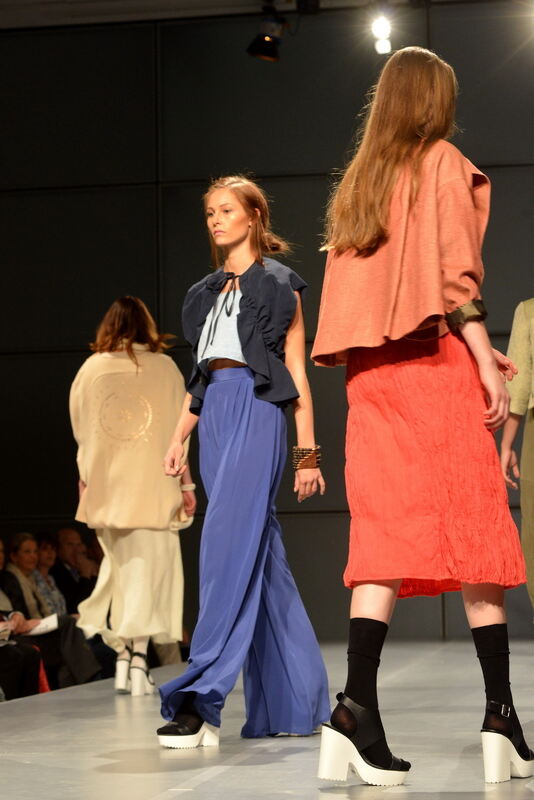 Hochschule Reutlingen Fakultät Textil und Design Modenschau Juni 2014