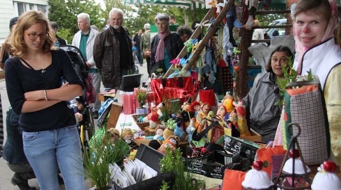 Angebote der Werkstätten standen zum Verkauf