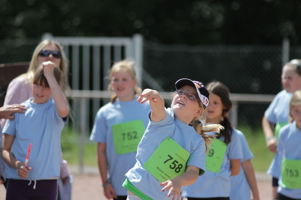 Jugend trainiert für Olympia Kreisfinale 1. Juli 2014 Pliezhausen