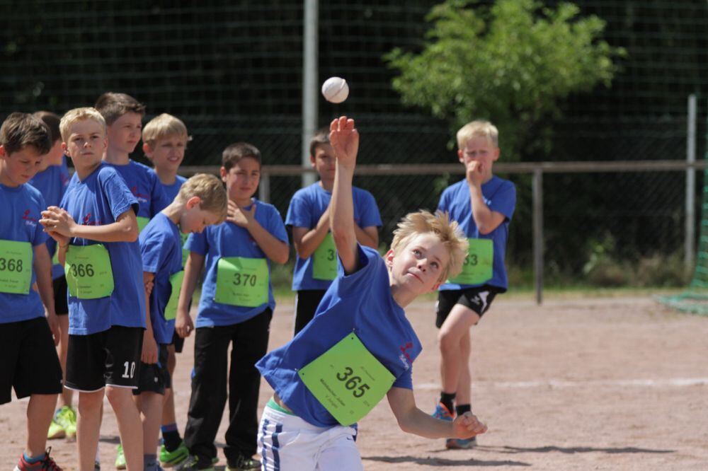 Jugend trainiert für Olympia Kreisfinale 1. Juli 2014 Pliezhausen