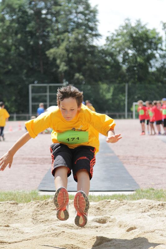 Jugend trainiert für Olympia Kreisfinale 1. Juli 2014 Pliezhausen