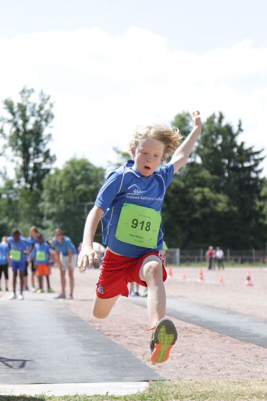 Jugend trainiert für Olympia Kreisfinale 1. Juli 2014 Pliezhausen