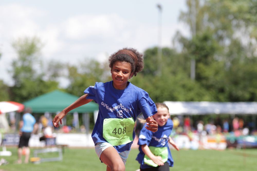 Jugend trainiert für Olympia Kreisfinale 1. Juli 2014 Pliezhausen