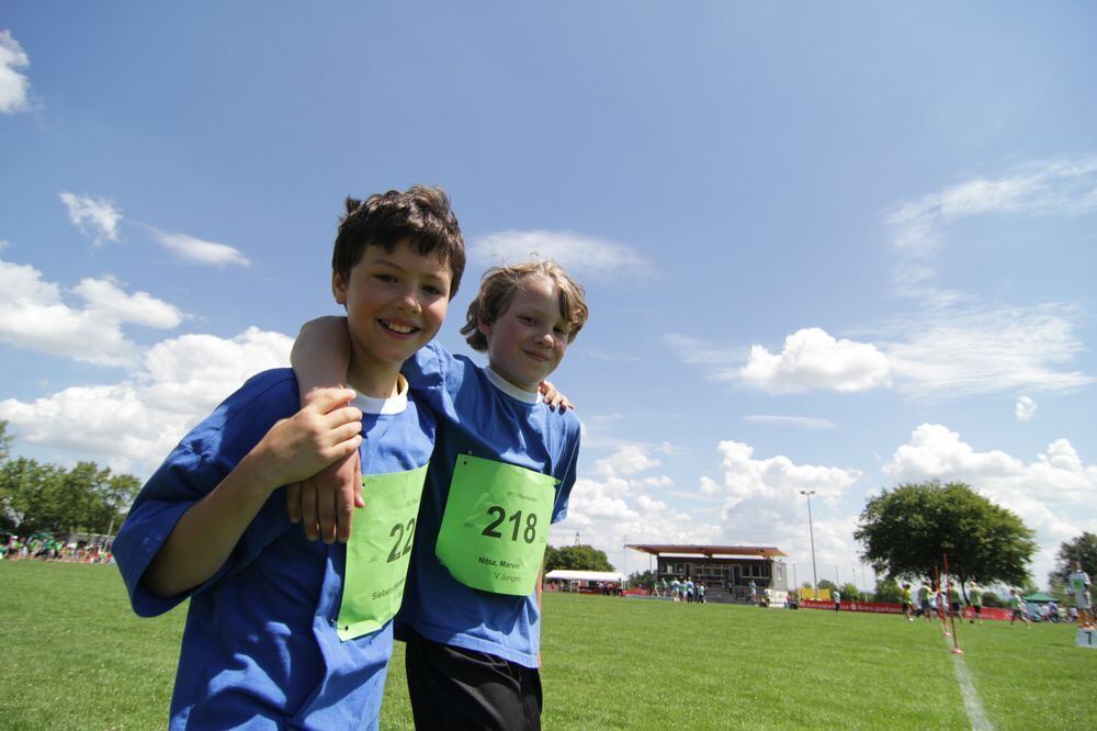 Jugend trainiert für Olympia Kreisfinale 1. Juli 2014 Pliezhausen