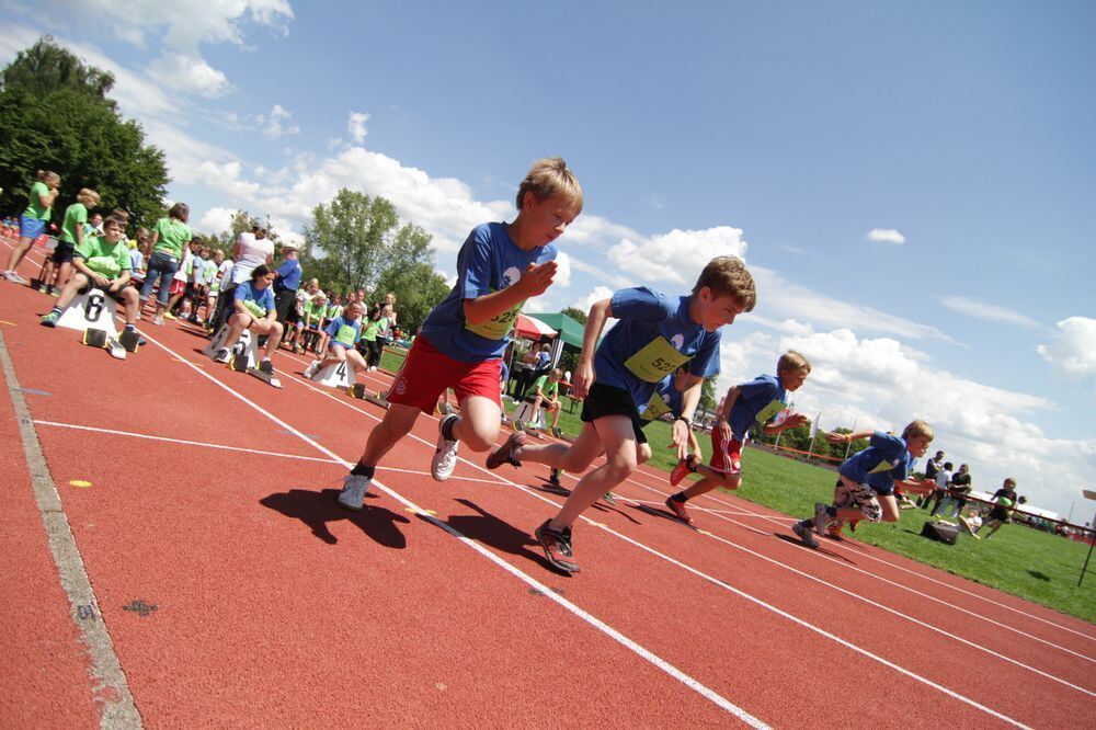 Jugend trainiert für Olympia Kreisfinale 1. Juli 2014 Pliezhausen