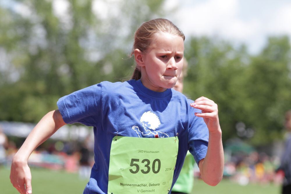 Jugend trainiert für Olympia Kreisfinale 1. Juli 2014 Pliezhausen