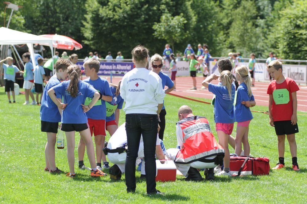 Jugend trainiert für Olympia Kreisfinale 1. Juli 2014 Pliezhausen