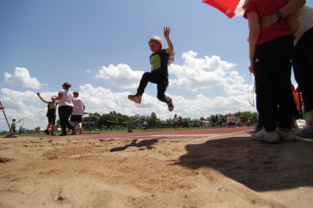 Jugend trainiert für Olympia Kreisfinale 1. Juli 2014 Pliezhausen