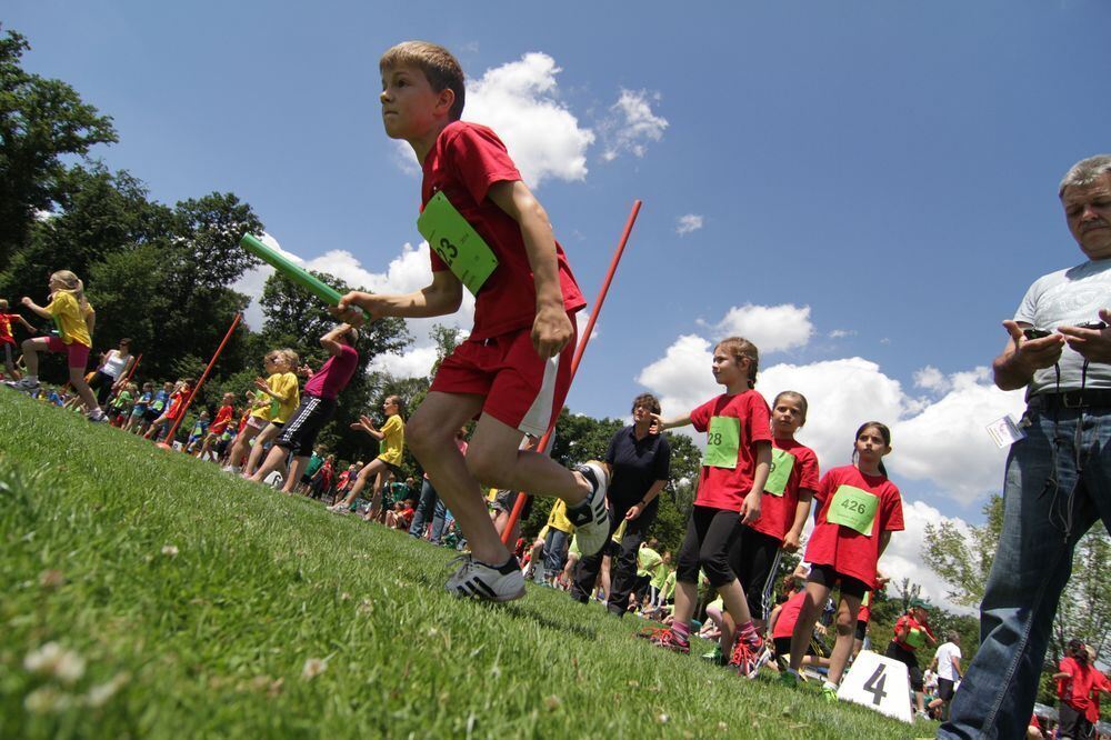 Jugend trainiert für Olympia Kreisfinale 1. Juli 2014 Pliezhausen