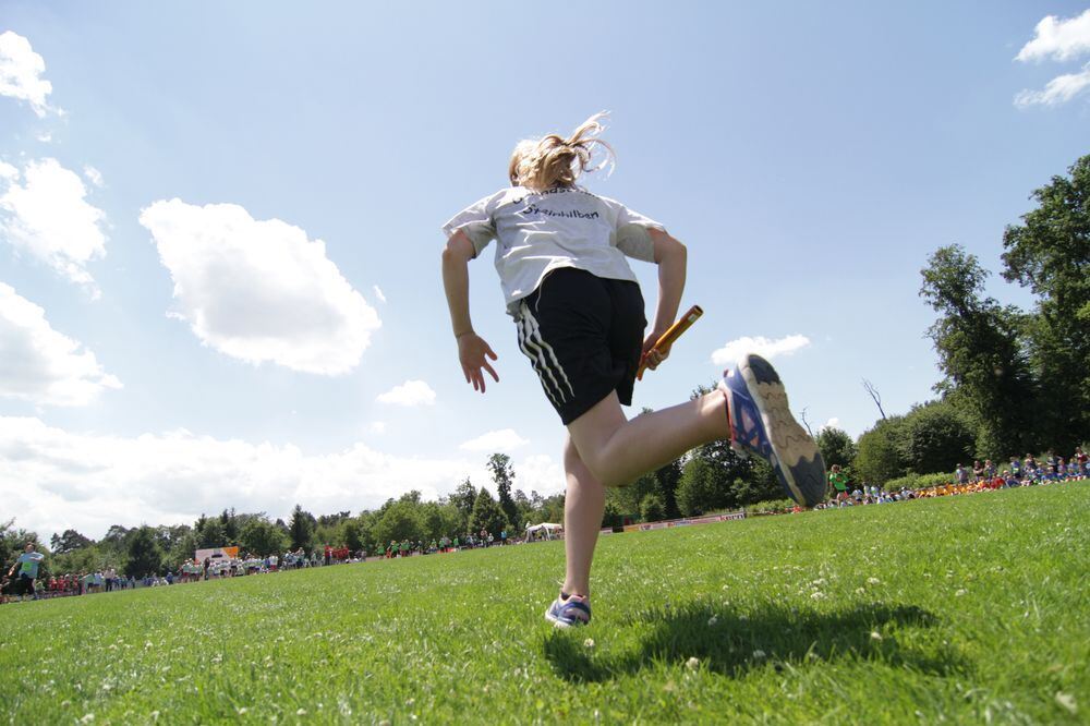 Jugend trainiert für Olympia Kreisfinale 1. Juli 2014 Pliezhausen