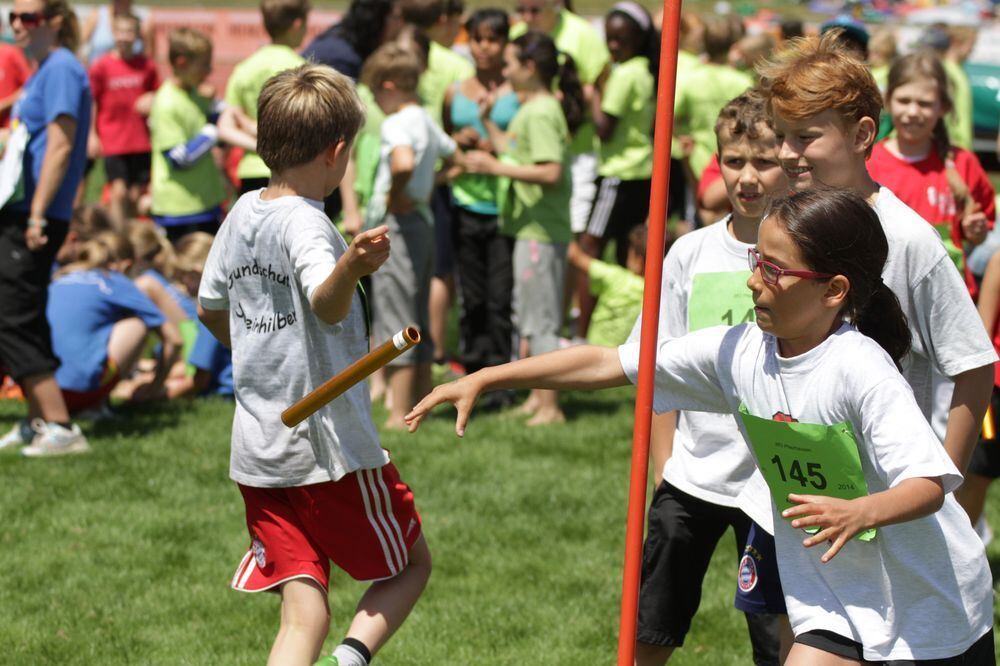 Jugend trainiert für Olympia Kreisfinale 1. Juli 2014 Pliezhausen