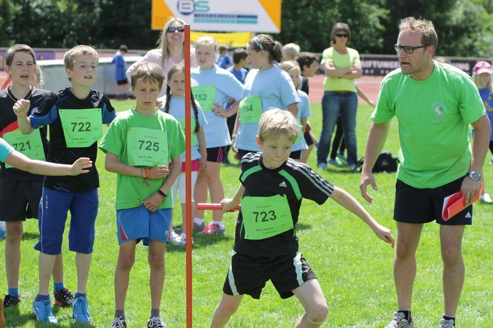 Jugend trainiert für Olympia Kreisfinale 1. Juli 2014 Pliezhausen