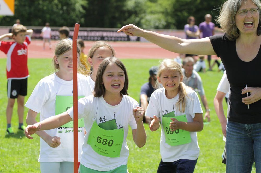 Jugend trainiert für Olympia Kreisfinale 1. Juli 2014 Pliezhausen