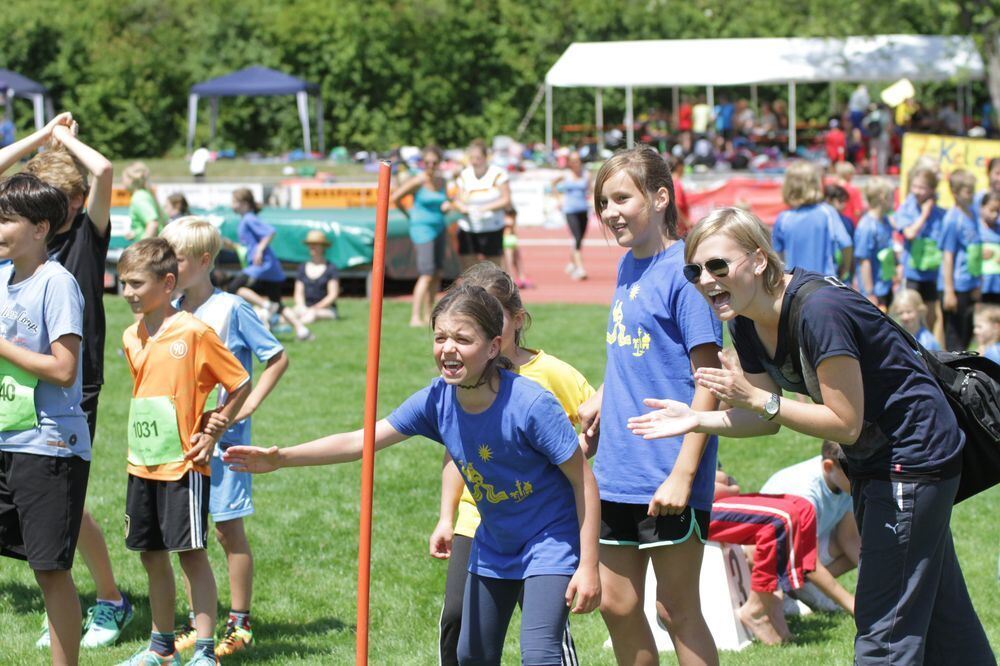 Jugend trainiert für Olympia Kreisfinale 1. Juli 2014 Pliezhausen