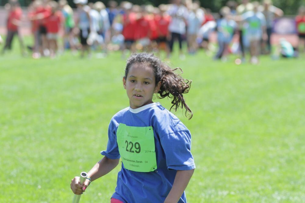 Jugend trainiert für Olympia Kreisfinale 1. Juli 2014 Pliezhausen