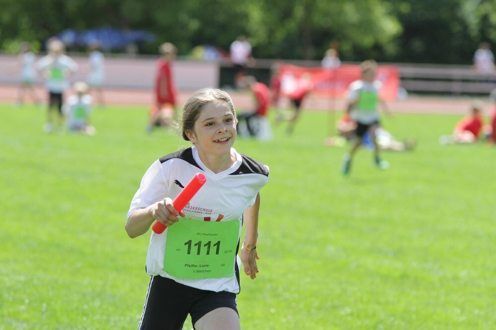 Jugend trainiert für Olympia Kreisfinale 1. Juli 2014 Pliezhausen