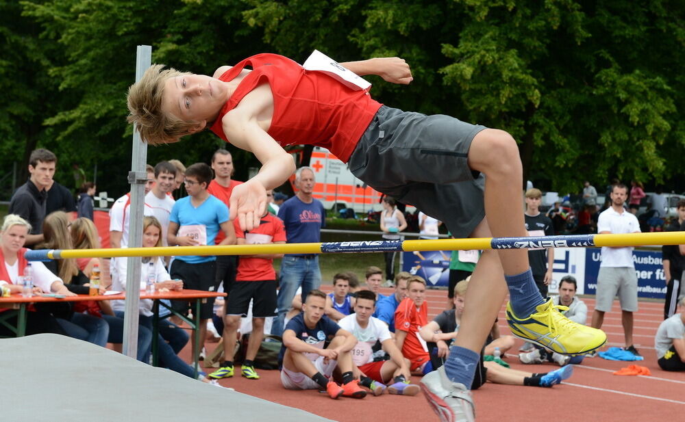 Jugend trainiert für Olympia Kreisfinale 2. Juli 2014 Pliezhausen