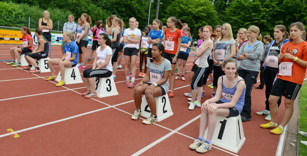 Jugend trainiert für Olympia Kreisfinale 2. Juli 2014 Pliezhausen