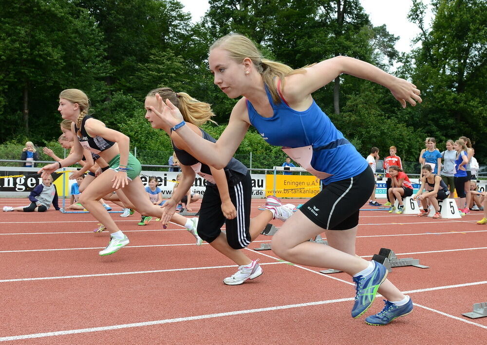 Jugend trainiert für Olympia Kreisfinale 2. Juli 2014 Pliezhausen