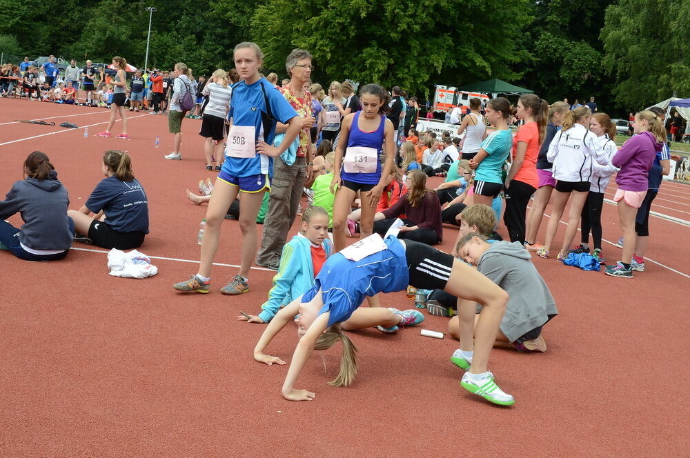 Jugend trainiert für Olympia Kreisfinale 2. Juli 2014 Pliezhausen