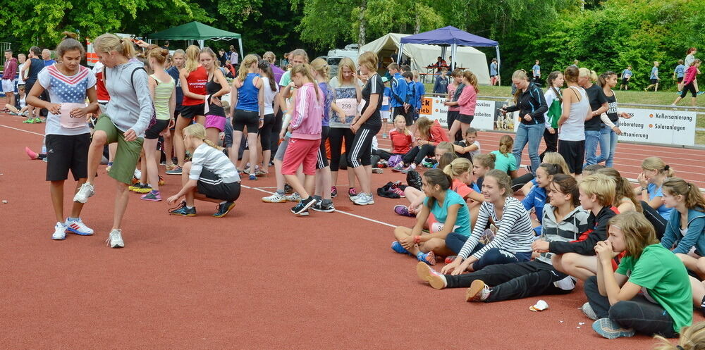 Jugend trainiert für Olympia Kreisfinale 2. Juli 2014 Pliezhausen