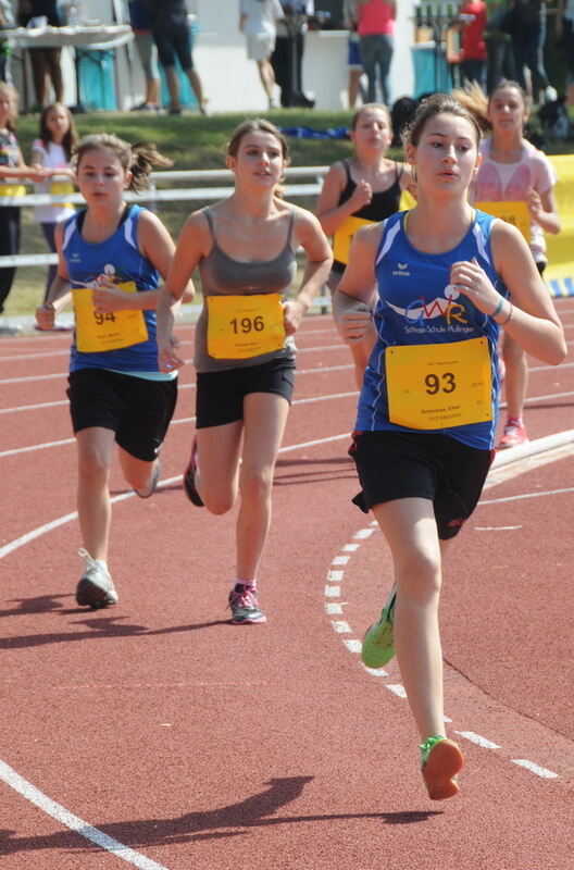 Jugend trainiert für Olympia Kreisfinale Juli 2014 Pliezhausen