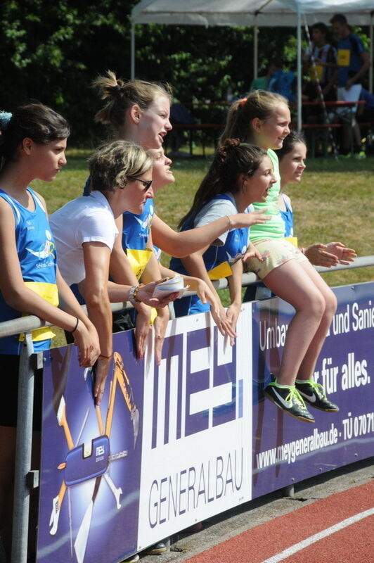 Jugend trainiert für Olympia Kreisfinale Juli 2014 Pliezhausen