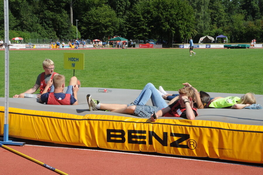 Jugend trainiert für Olympia Kreisfinale Juli 2014 Pliezhausen