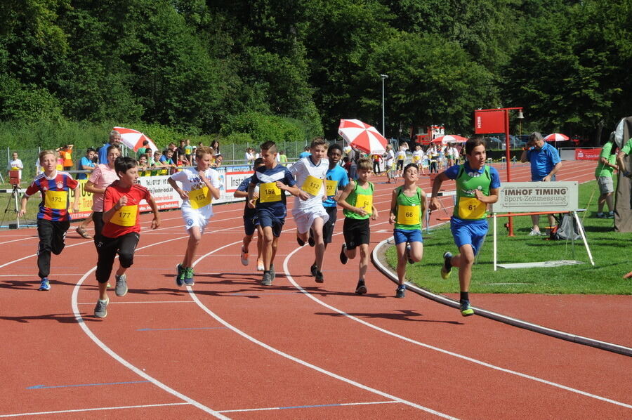 Jugend trainiert für Olympia Kreisfinale Juli 2014 Pliezhausen