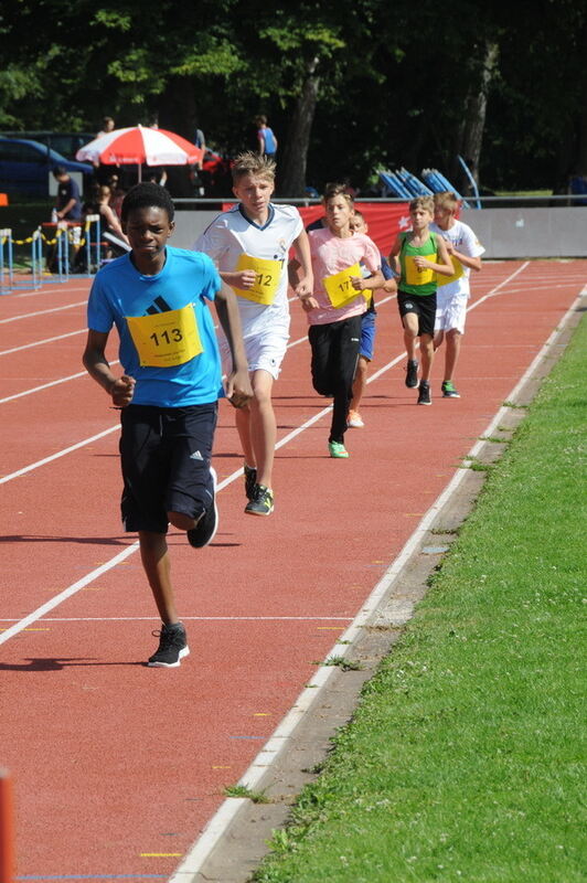 Jugend trainiert für Olympia Kreisfinale Juli 2014 Pliezhausen