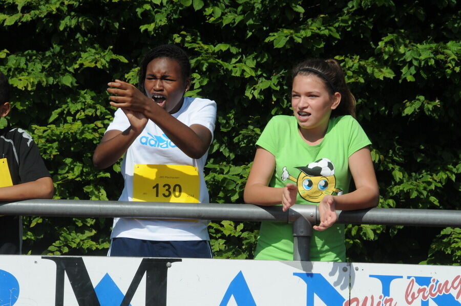 Jugend trainiert für Olympia Kreisfinale Juli 2014 Pliezhausen