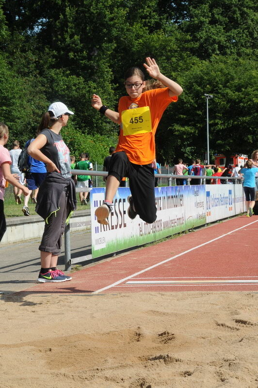 Jugend trainiert für Olympia Kreisfinale Juli 2014 Pliezhausen