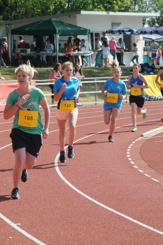 Jugend trainiert für Olympia Kreisfinale Juli 2014 Pliezhausen