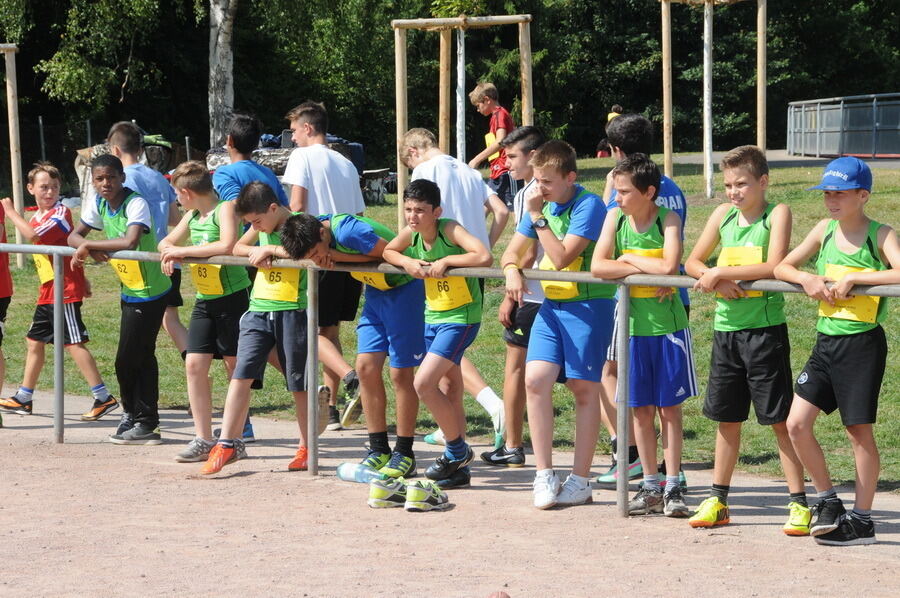 Jugend trainiert für Olympia Kreisfinale Juli 2014 Pliezhausen