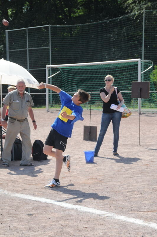 Jugend trainiert für Olympia Kreisfinale Juli 2014 Pliezhausen