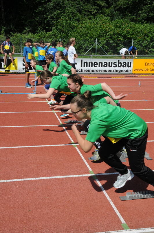 Jugend trainiert für Olympia Kreisfinale Juli 2014 Pliezhausen