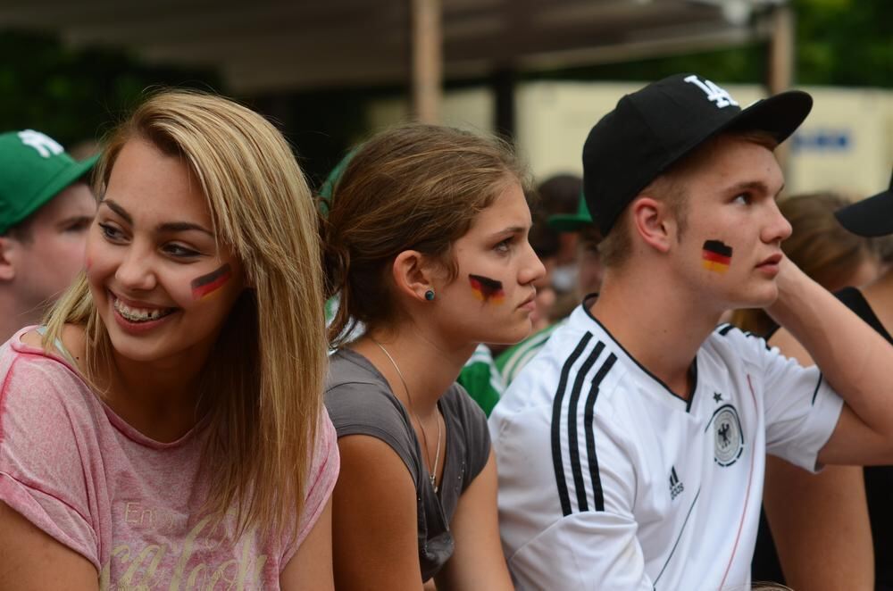 Fußball WM 2014 Deutschland - Frankreich